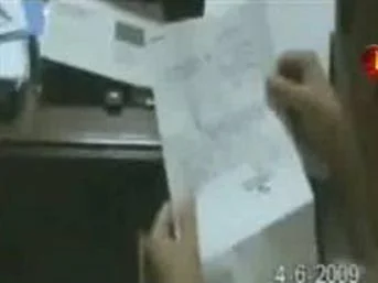 'Islak imza'lı belge böyle bulundu
