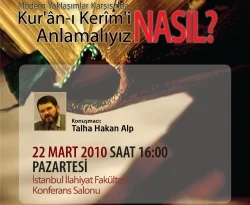 Kur'an'ı nasıl anlamalıyız? konferansı