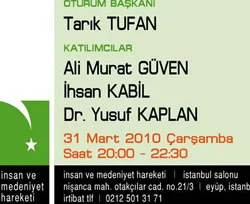 Medeniyetimiz ekseninde sinema konuşmaları