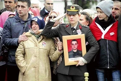 Onbaşı Onur'a yüzbaşıdan son selam