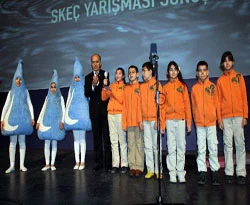 Su için yarıştılar!