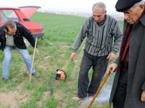 Tarla faresine karşı egzoz gazı