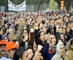 Tekel eylemine 'valilik engeli'