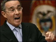 Uribe'ye üçüncü engel