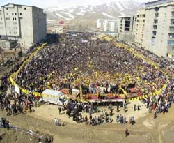 Yüksekova'da Nevruz kutlaması