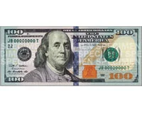 100 dolarlar nasıl renklendirildi?