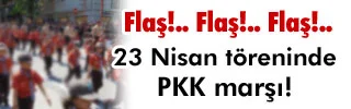 23 Nisan'da PKK şarkısı