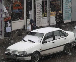 Ardahan'a kar yağdı