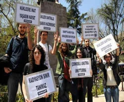 Çernobil Trabzon'da protesto edildi