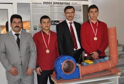 Egzoz gazından elektrik ürettiler
