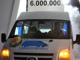 Ford 6 milyonuncu Transit'ini üretti