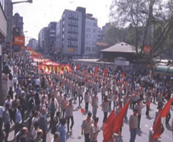 Kadıköy'de 1 Mayıs 1996'da ölenler anıldı