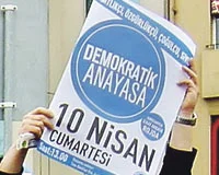 Kadıköy Meydanı'nda sivil anayasa buluşması