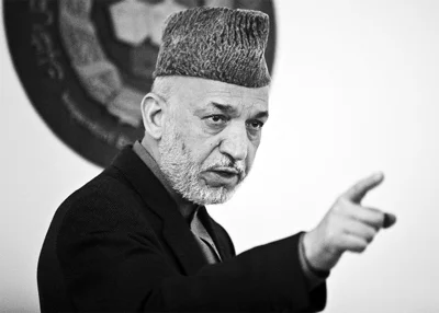 Karzai zılgıt yeyince çark etti