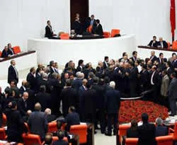 Meclis'te tartışma