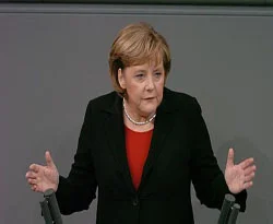 Merkel, ABD'ye hareket etti