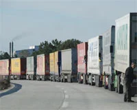Meyve sebze ihracatı Bulgaristan'a takıldı
