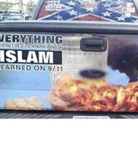 Müslümanları ayağa kaldıran araba