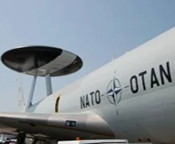 Nato uçakları külden zarar gördü