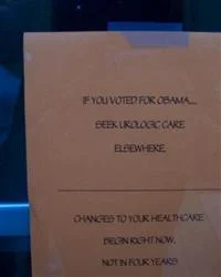 'Obama'ya oy verenler başka doktora gitsin'