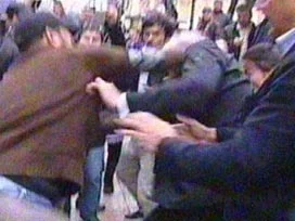 Samsun'da basın açıklaması gerginliği