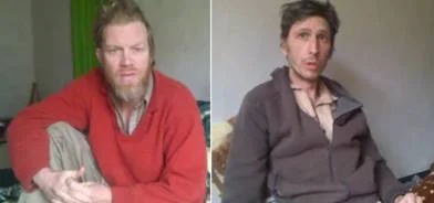 Taliban'ın elindeki Fransız esirlerin videosu