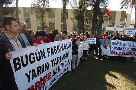 Tariş Pamuk, işçilerle el sıkıştı
