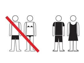 'Bikini medeni değil'