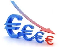 Borsalar eriyor, Euro tepetaklak