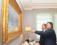 Çankaya'nın duvarındaki detay