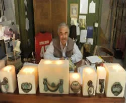 Çini ustasının Kapı Tokmağı koleksiyonu