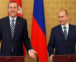 Erdoğan, Putin'le görüştü