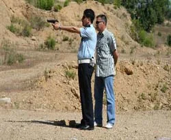 Gazipaşa İlçe Emniyetinden atış yarışı