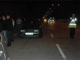 Giresun'da polis otosuna silahlı saldırı!