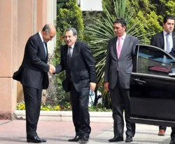 Güler, emniyette resmi törenle karşılandı