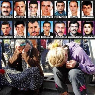 Kurtulmaya çalışmışlar