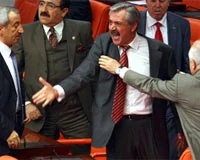 Meclis'te gergin anlar