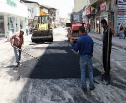 Osmaniye'de asfalt çalışmaları