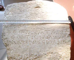 Roma dönemine ait tarihi eserle yakalandı