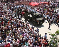 Şehit cenazesinde ülkücü kışkırtma