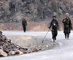 Şırnak'ta mayına basan asker yaralandı