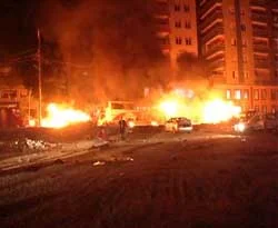 Tel Aviv'de bir araca bombalı saldırı