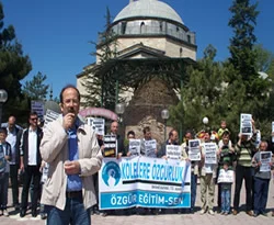 Tokat'ta 1 Mayıs eylemi