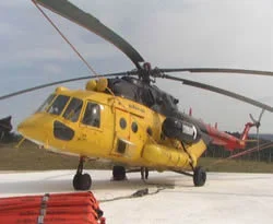 Yangın helikopteri göreve başladı