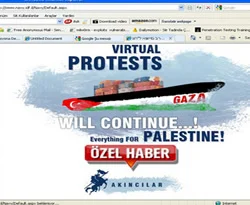 Akıncı hackerlar Mossad sitesini hackledi