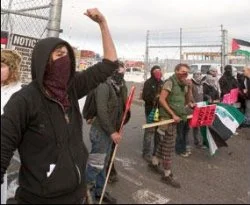 Amerikalı limancılardan İsrail'e protesto