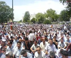 Beyazıt'ta tarihi cenaze