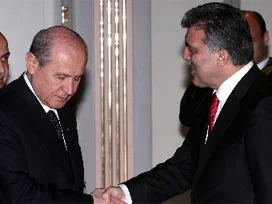 Cumhurbaşkanı Gül, Bahçeli'yle görüştü