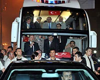 Erdoğan'ın gezisinde kaza: 1 polis memuru hayatını kaybetti