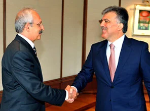 Gül ile Kılıçdaroğlu'nun ilk buluşması